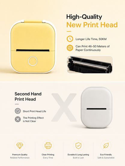 Trendora T02 Mini Pocket Printer