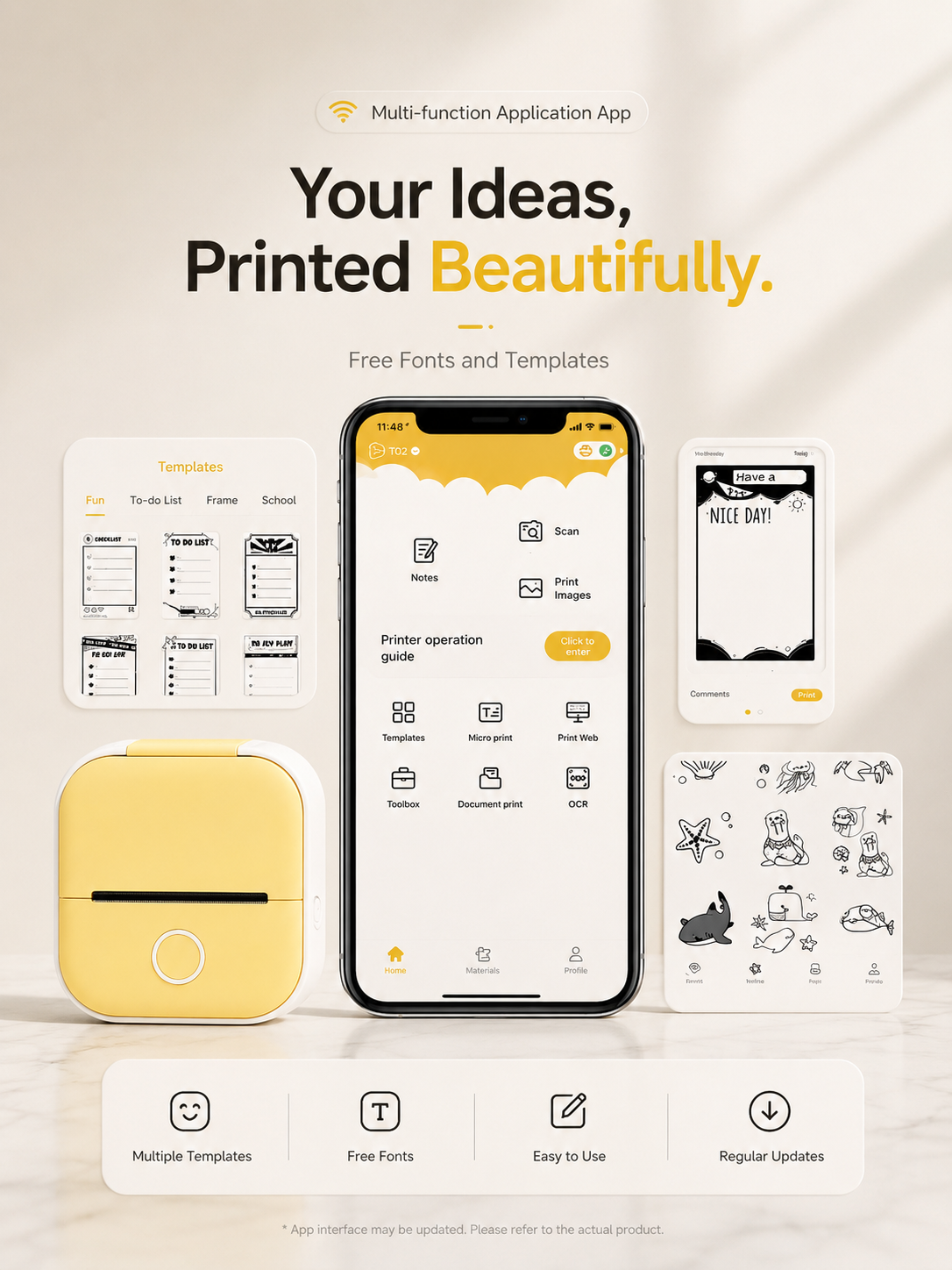 Trendora T02 Mini Pocket Printer