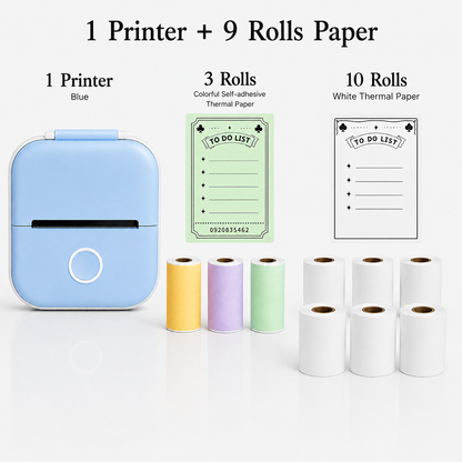 Trendora T02 Mini Pocket Printer