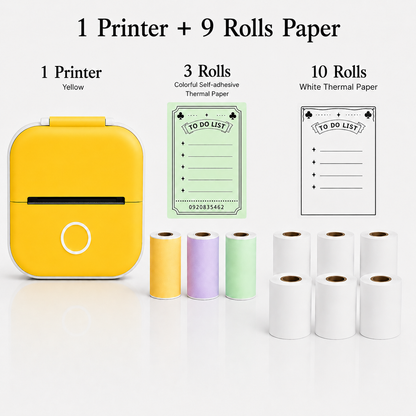 Trendora T02 Mini Pocket Printer